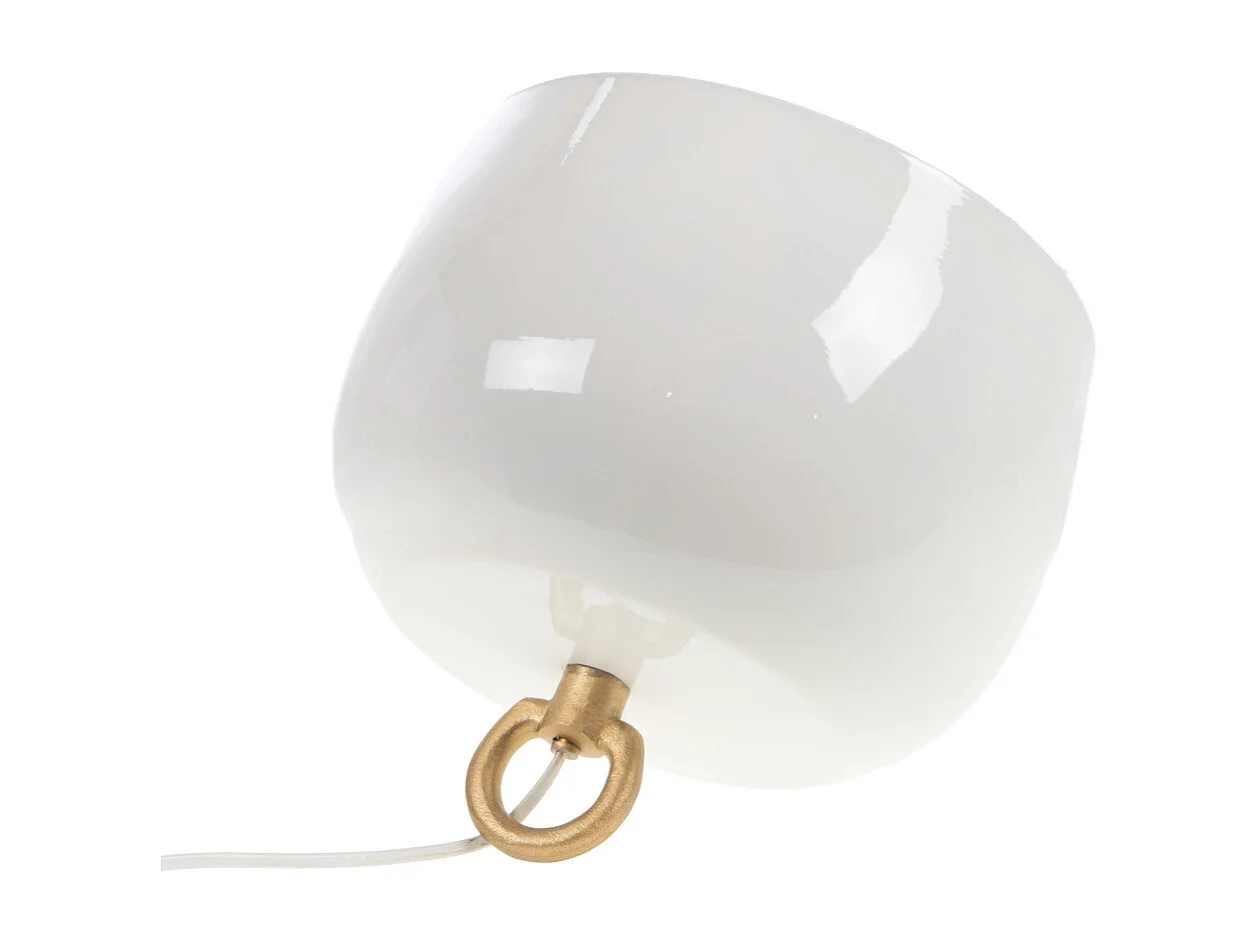 Lampe de table Samuel blanc 28 cm