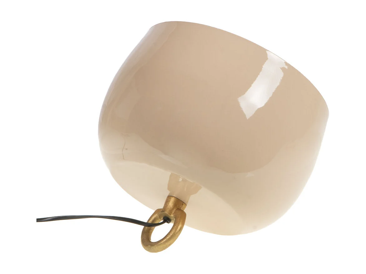 Lampe de table Samuel crème 28 cm