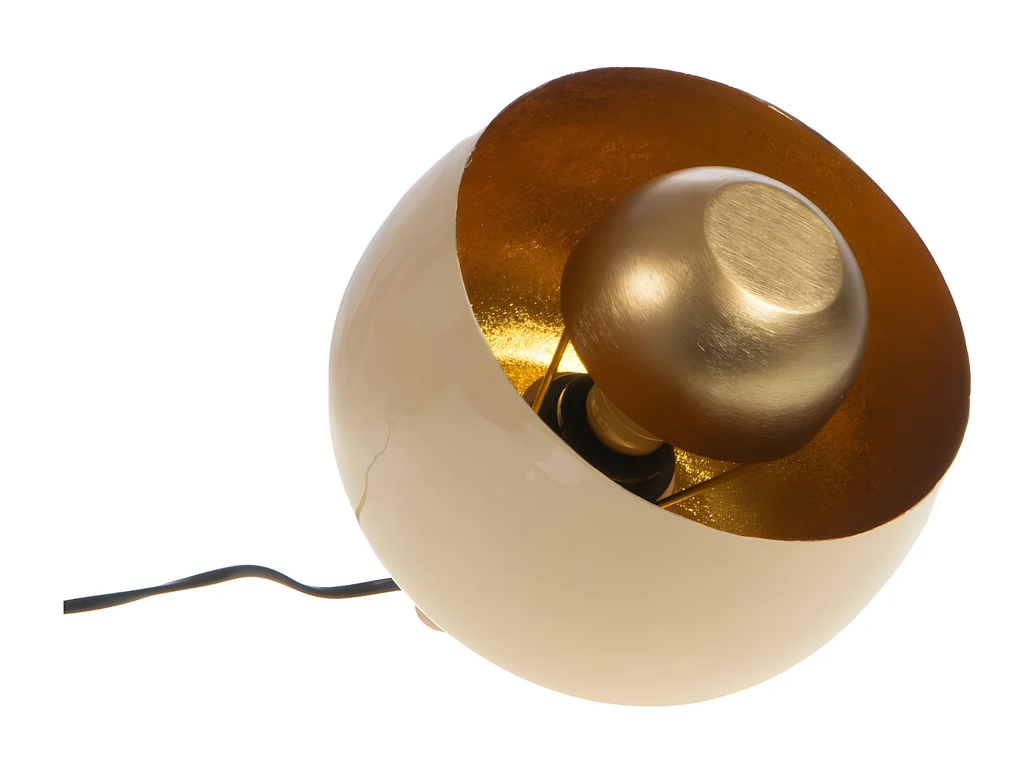 Lampe de table Samuel crème 20,5 cm