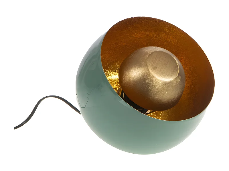 Lampe de table Samuel bleue 20,5 cm