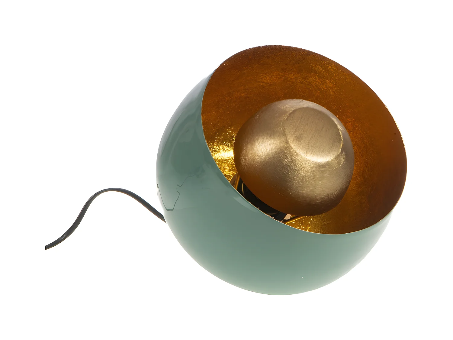 Lampe de table Samuel bleue 20,5 cm