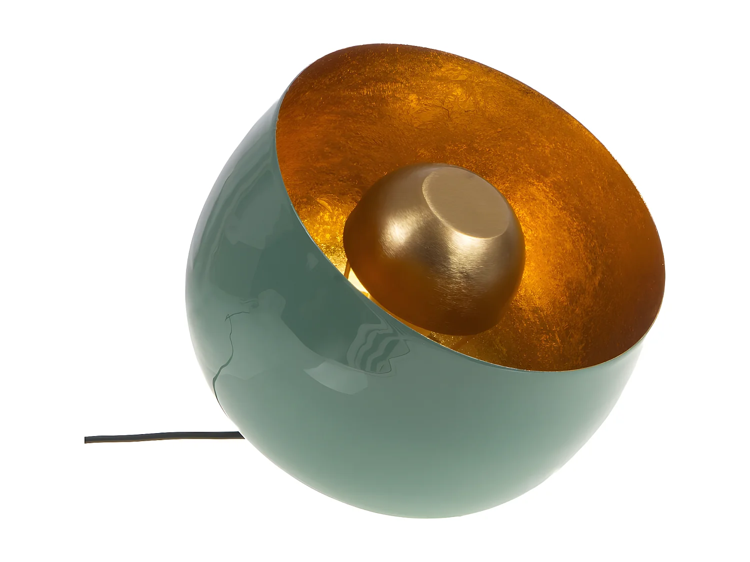 Lampe de table Samuel Bleue 28 cm