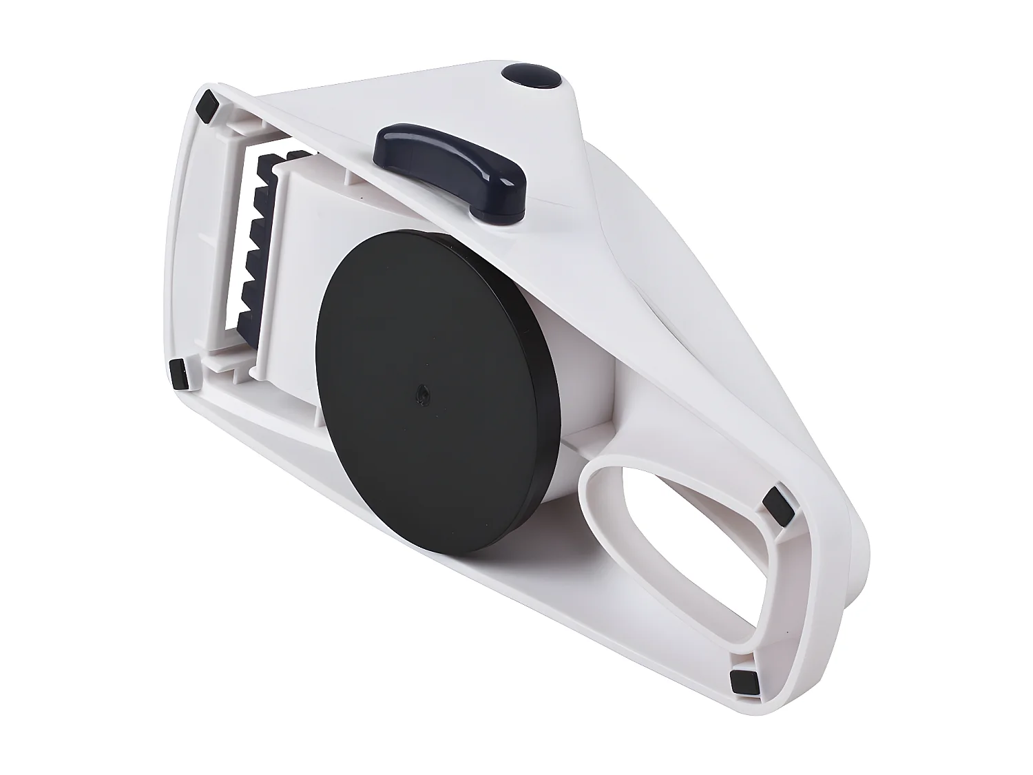 Coupe frites en plastique blanc