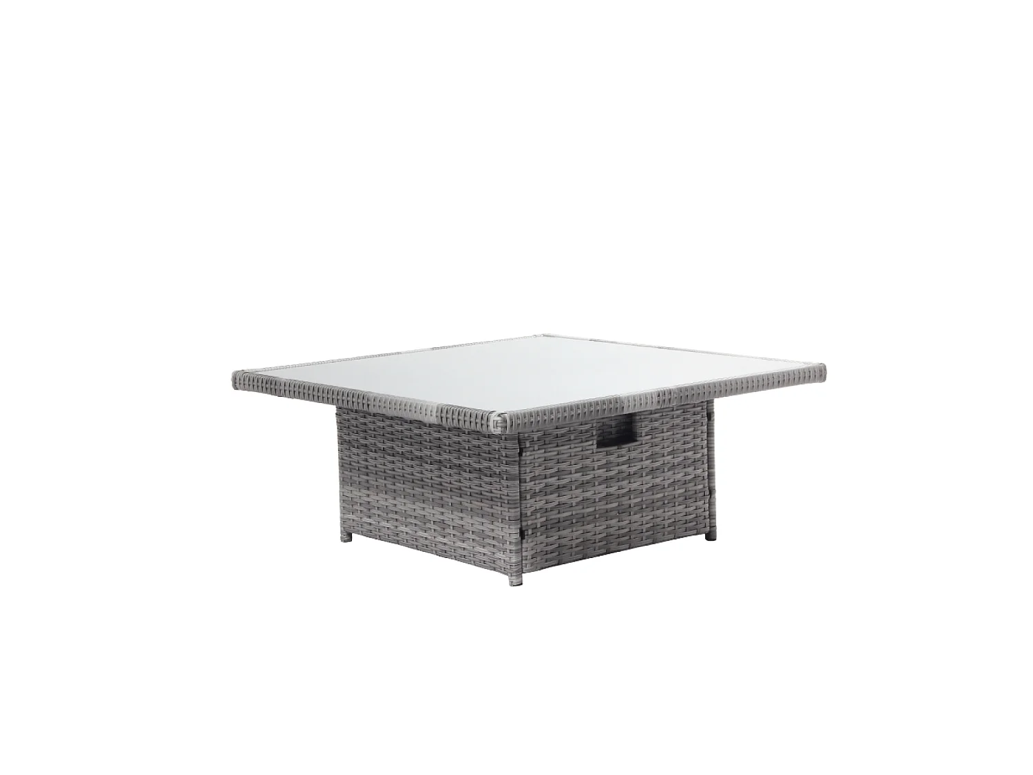 Salon de jardin 6 places gris VIANA
