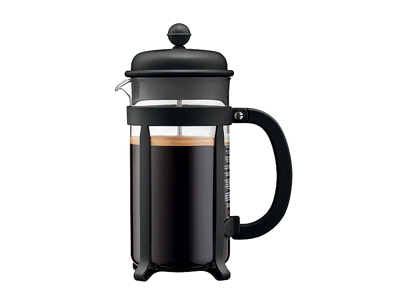 Cafetière à piston 8 tasses Java noir