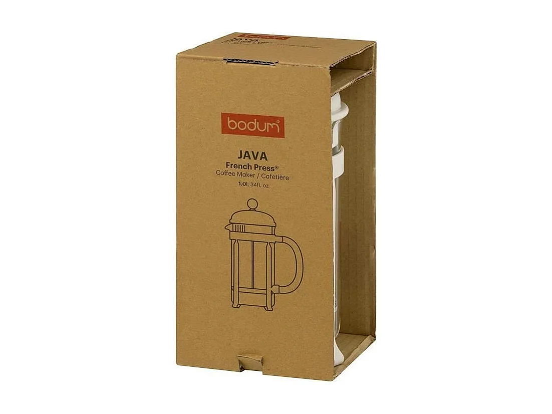 Cafetière à piston 3 tasses Java crème