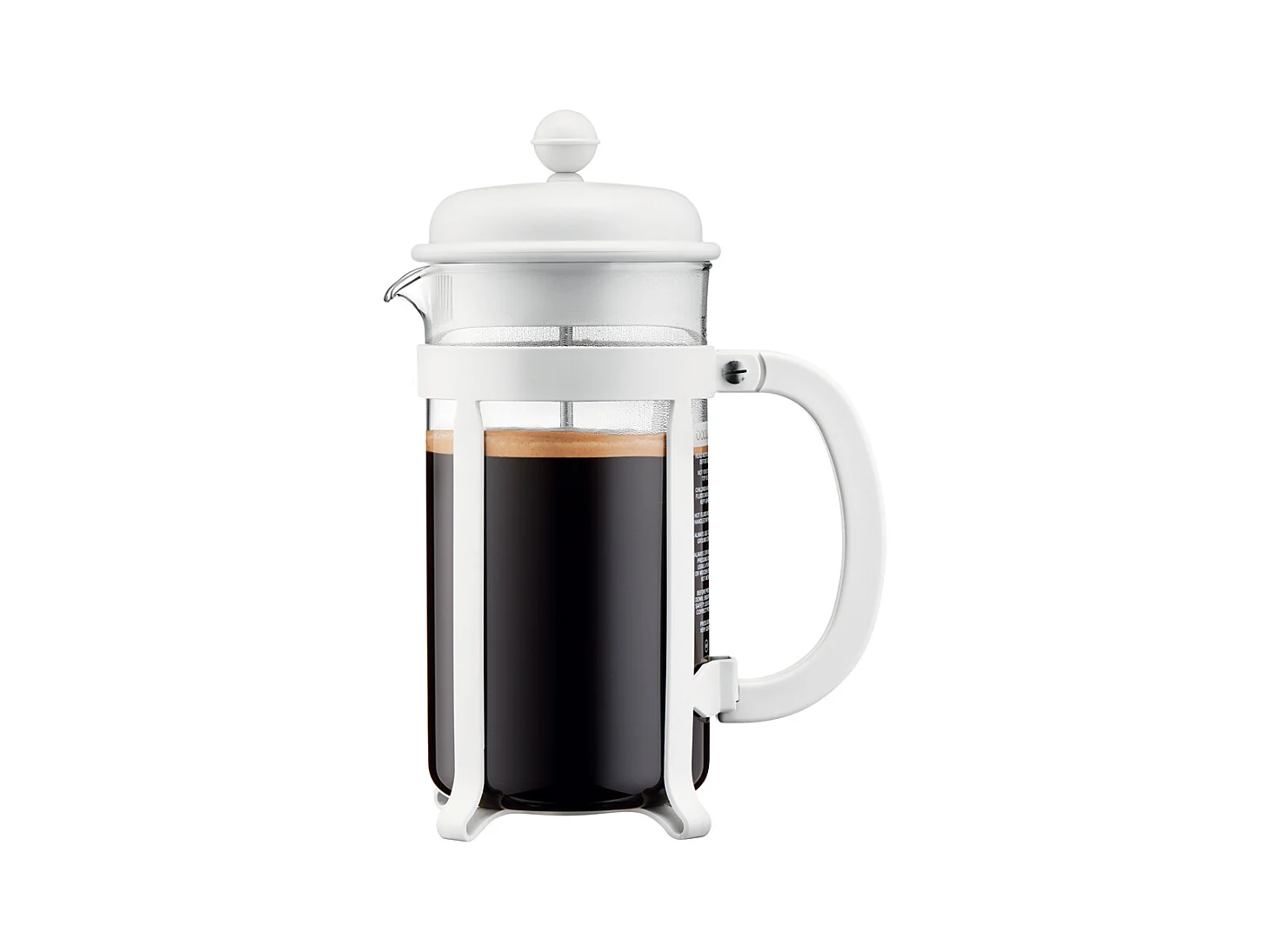 Cafetière à piston 8 tasses Java crème