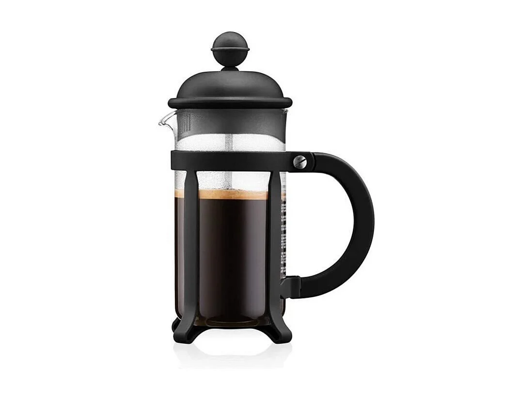 Cafetière à piston 3 tasses Java noir