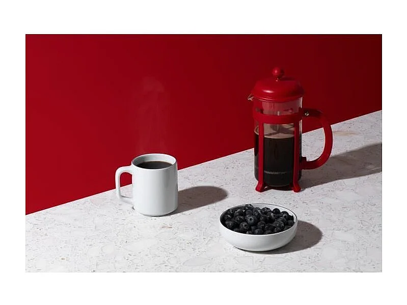 Cafetière à piston 3 tasses Java rouge