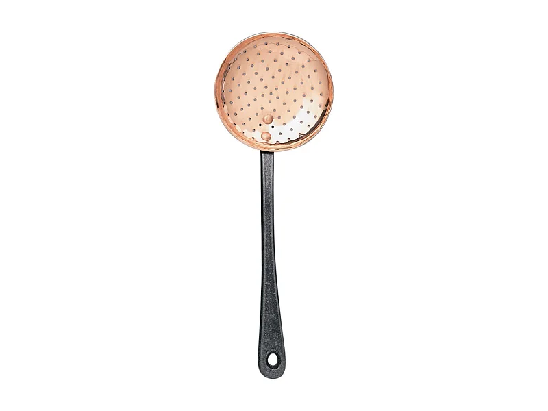 Ecumoire manche fonte