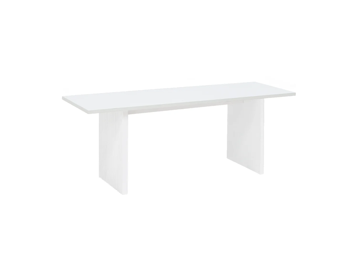 Banc en bois de pin blanc 120x45cm - BALI - DECOWOOD