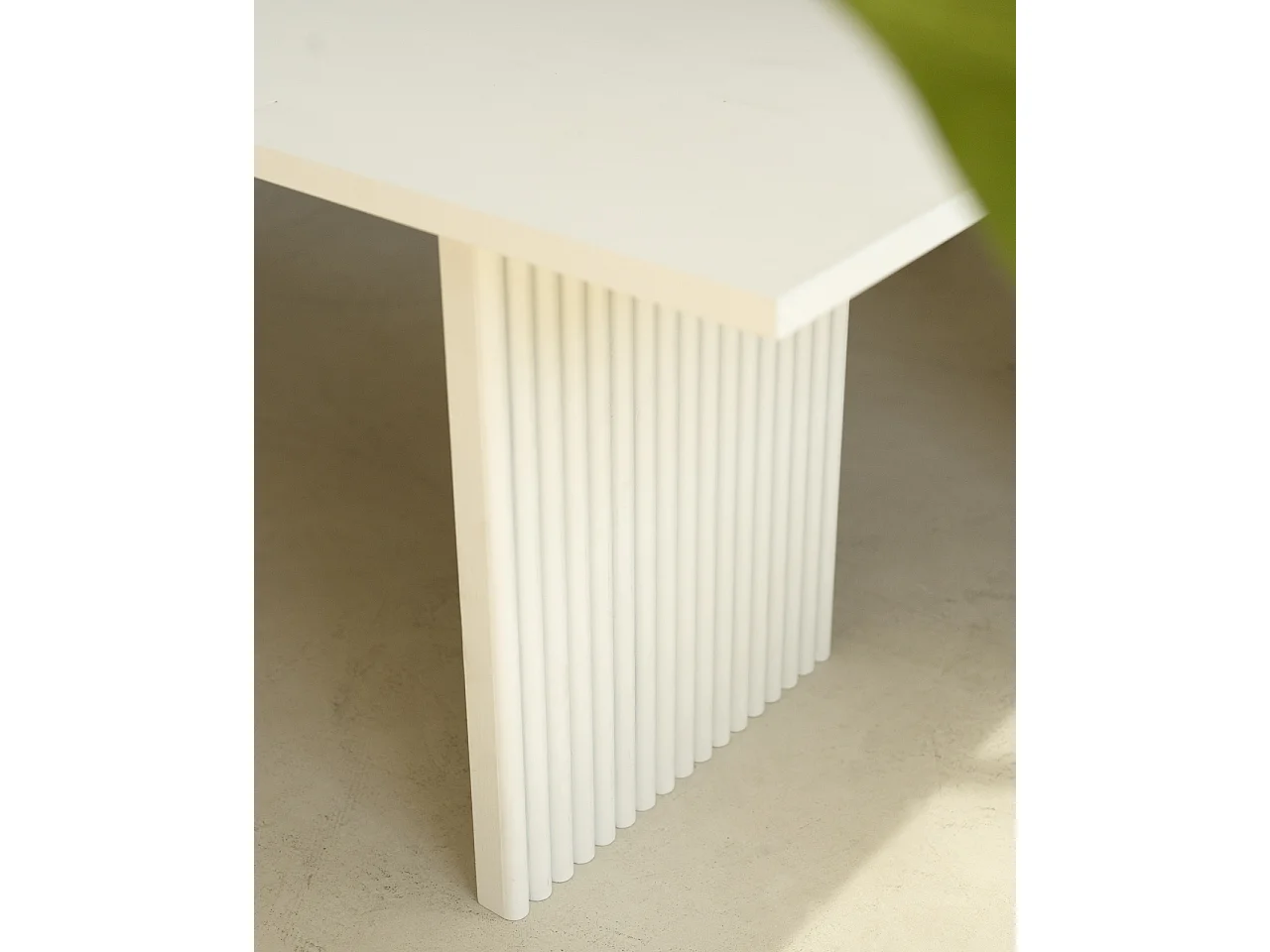 Banc en bois de pin blanc 120x45cm - BALI - DECOWOOD