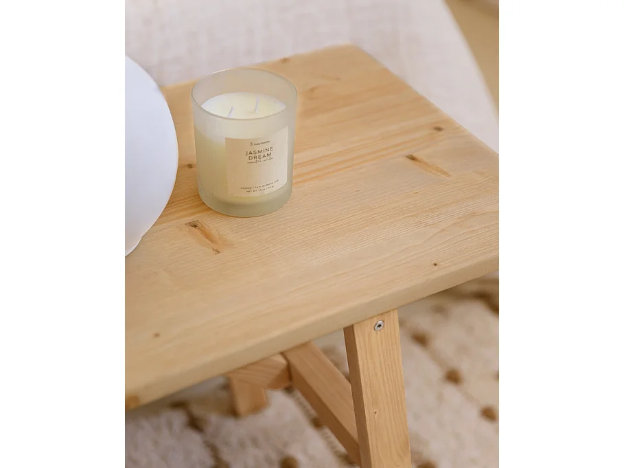 Banc en bois de sapin marron 120x45cm - SIEP - DECOWOOD