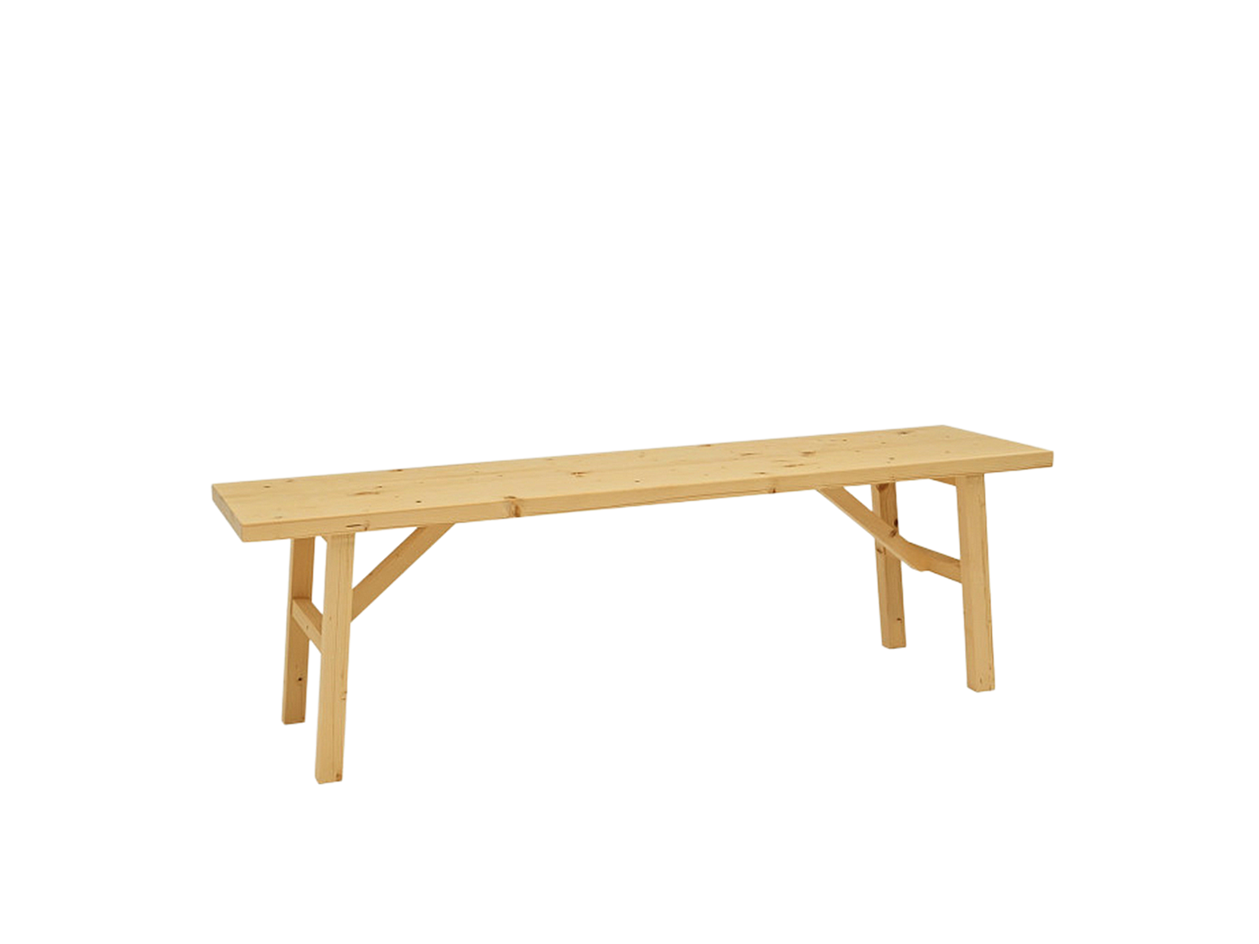 Panca Da Giardino COSIEST In Stile Tronco – MgO Color Rovere Chiaro – 122 Cm – Rustica E Resistente Per Patio E Prato - 4