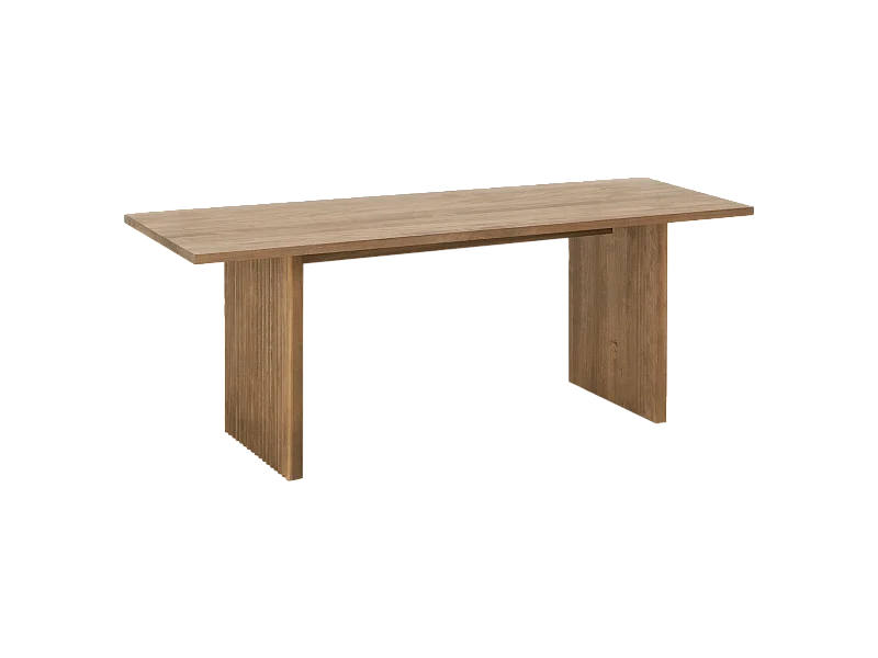 Banc en bois de pin vieilli 120x45cm - BALI - DECOWOOD