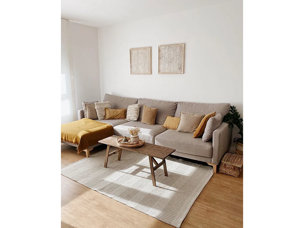 Banc en bois de sapin marron 115x45cm - SIEP - DECOWOOD