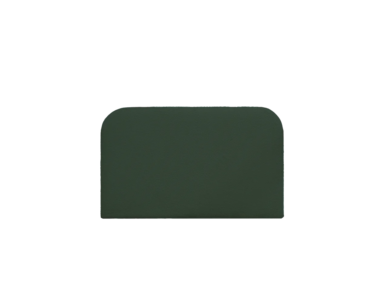 Cabecero tapizado desenfundable de bouclé verde de 180x110cm - BERTA - DECOWOOD