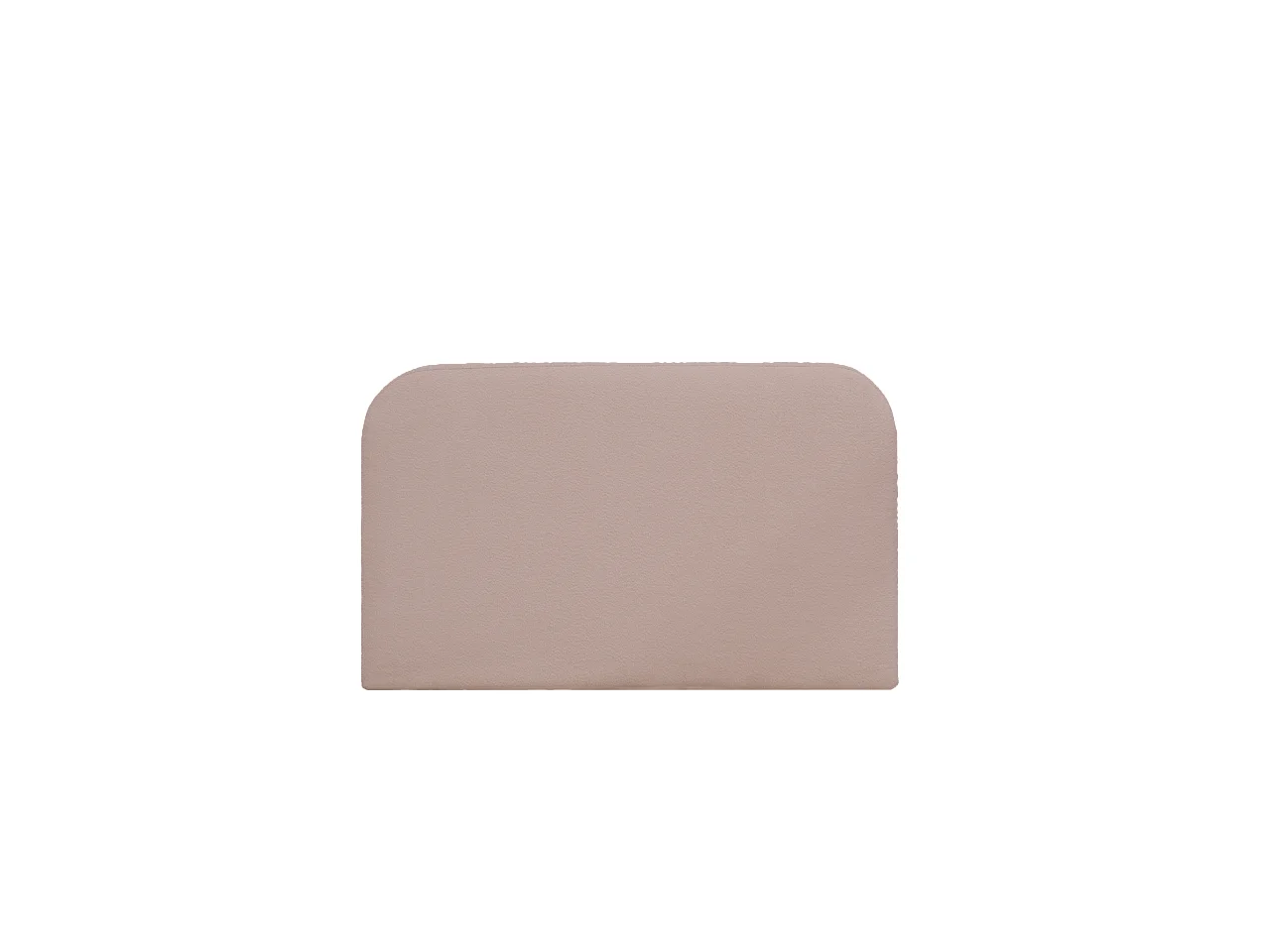 Tête de lit déhoussable en bouclé rose 180x110cm - BERTA - DECOWOOD
