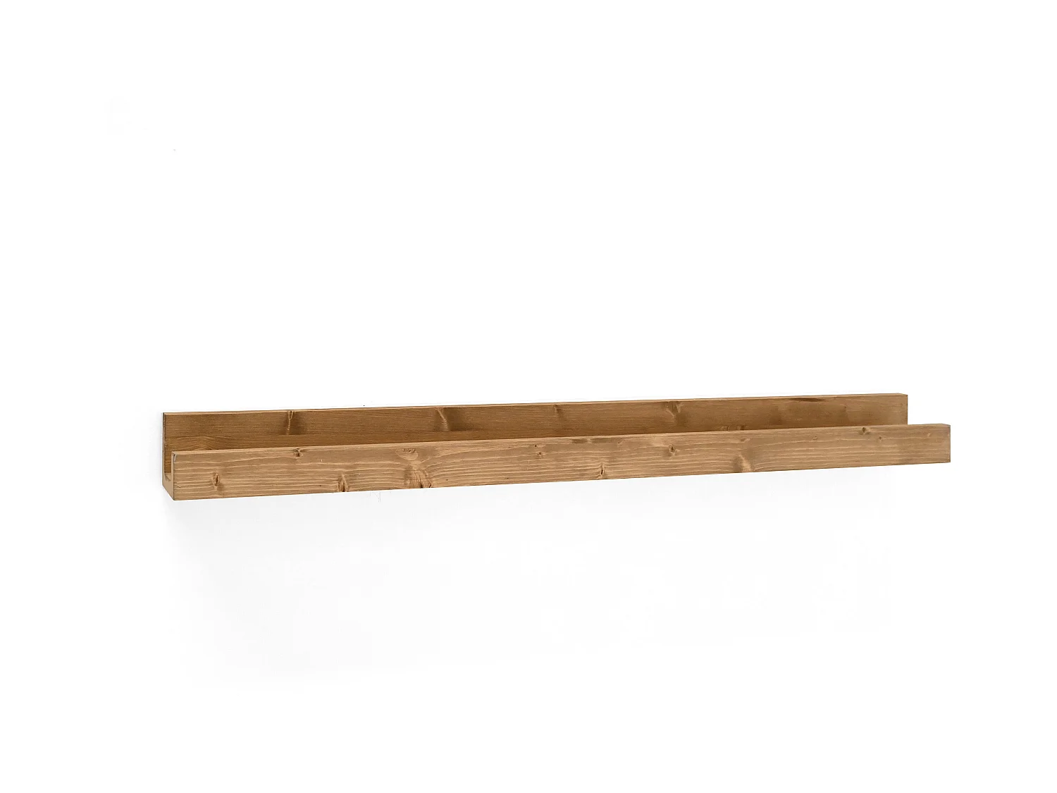 Pack 4 étagères flottantes en bois de pin vieilli 50x7cm - DUC - DECOWOOD