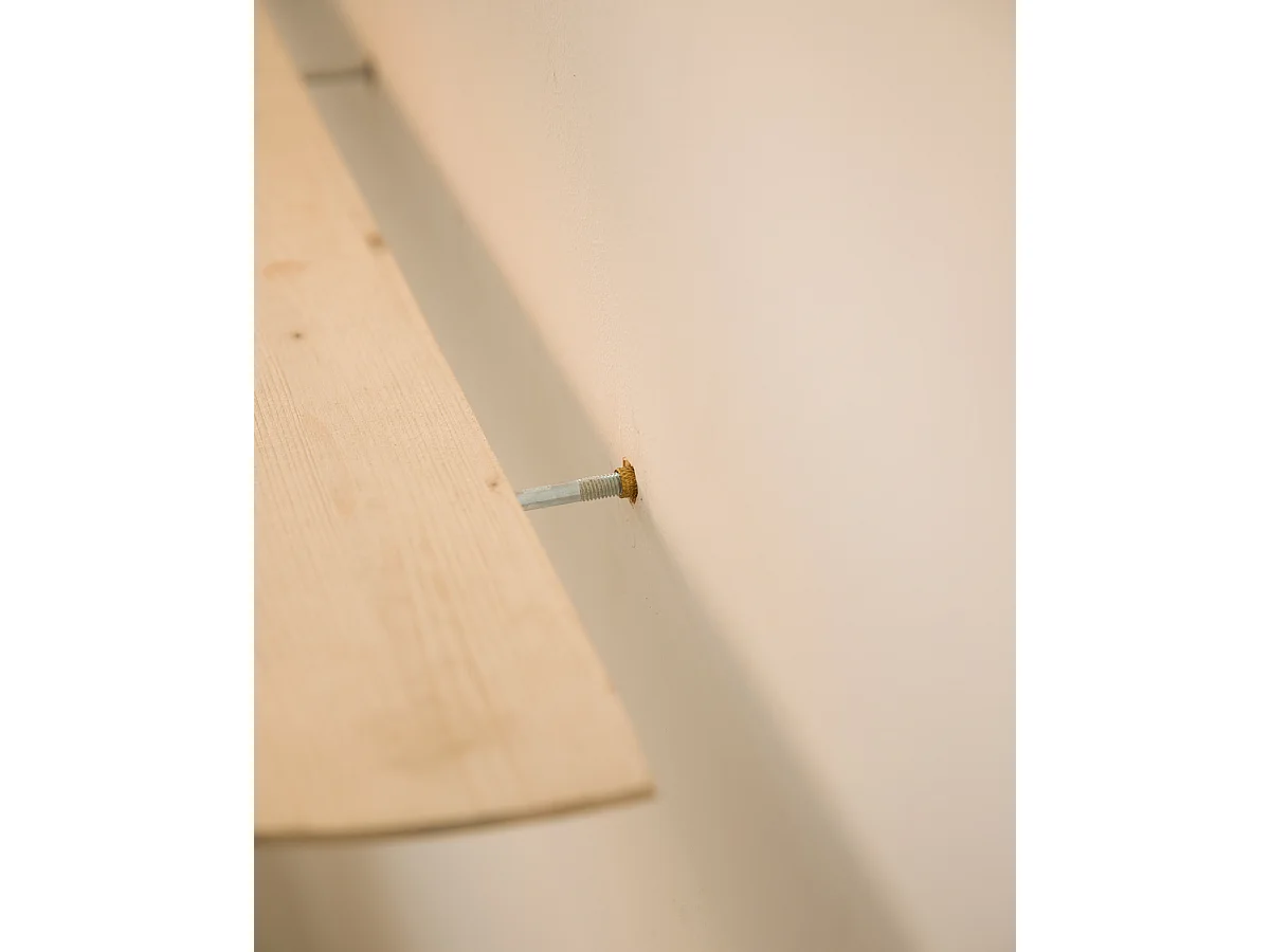 Console Vestibule en bois ton marron 100x3,2cm - BLOOM - DECOWOOD