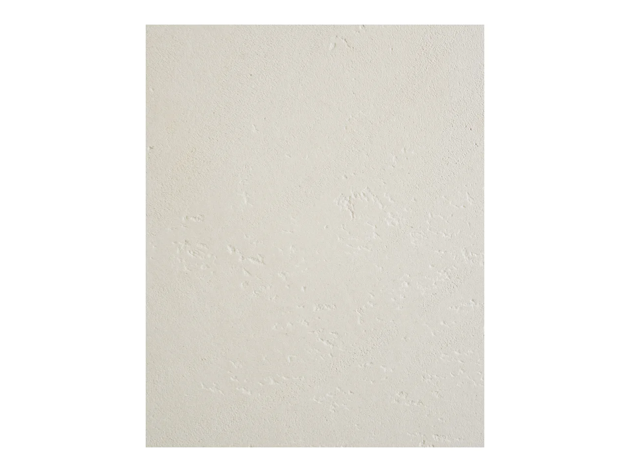 Mesa de centro de forma orgánica de microcemento Decowood con tres patas en color blanco roto de 120cm - BIMBA - DECOWOOD