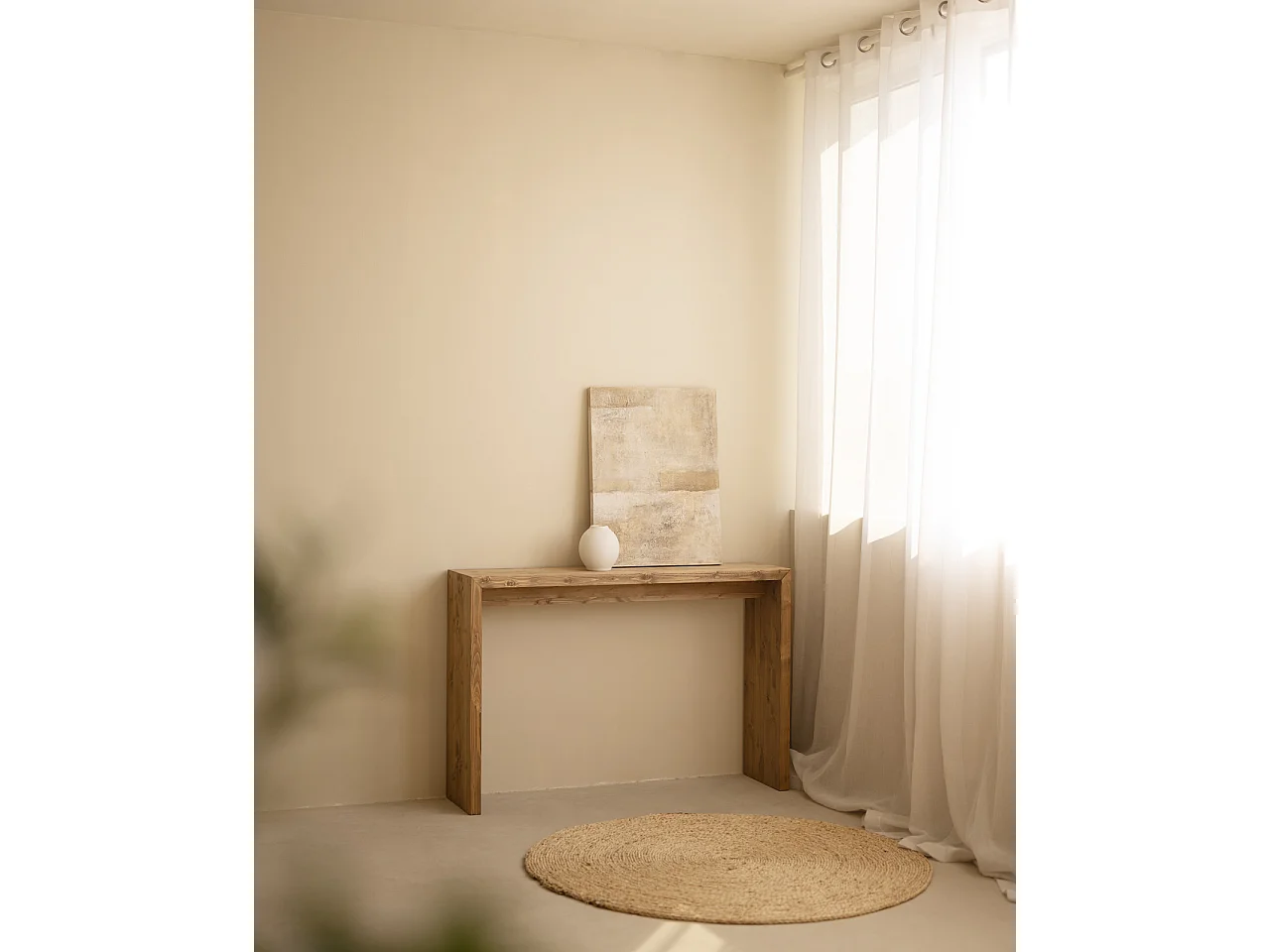 Quadro decorativo di cotone fatto a mano senza cornice 60x80cm - NEVA - DECOWOOD