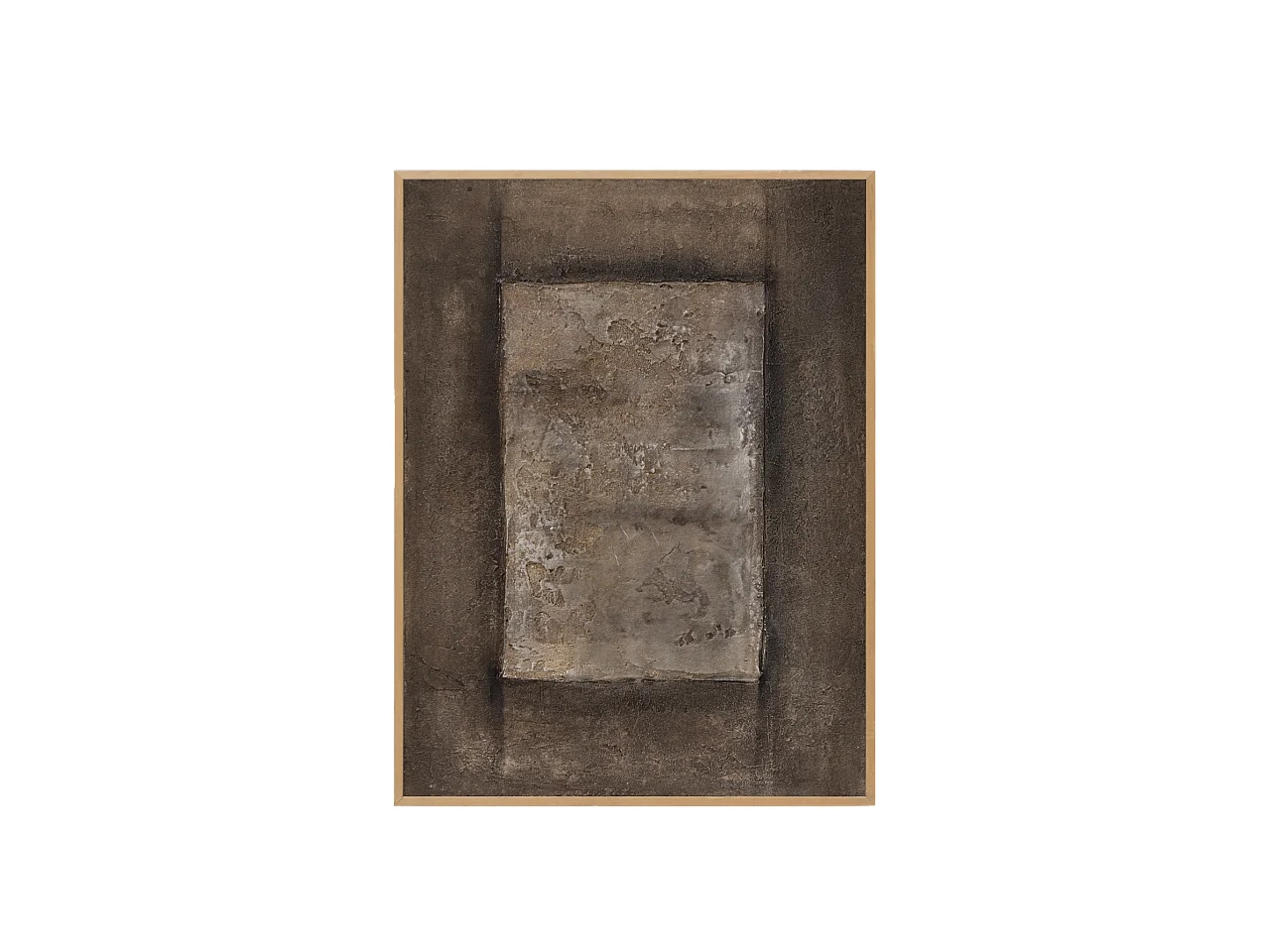Cuadro decorativo sobre lienzo de algodón pintado artesanalmente con pintura al oleo sin marco de 80x100cm - CAPRI - DECOWOOD
