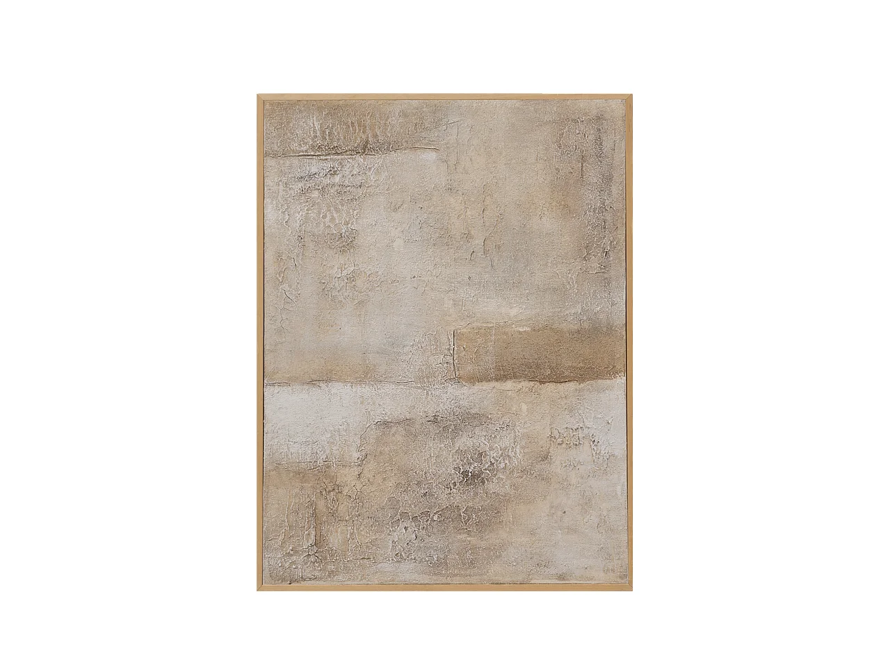 Quadro decorativo di cotone fatto a mano senza cornice 100x150cm - NEVA - DECOWOOD