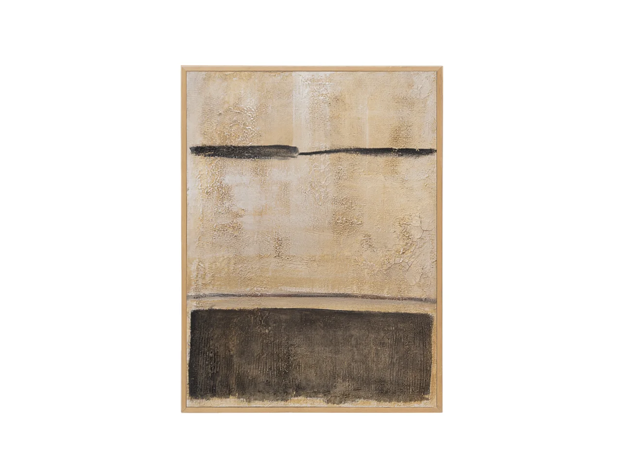 Quadro decorativo di cotone fatto a mano senza cornice 60x80cm - GIORGIA - DECOWOOD