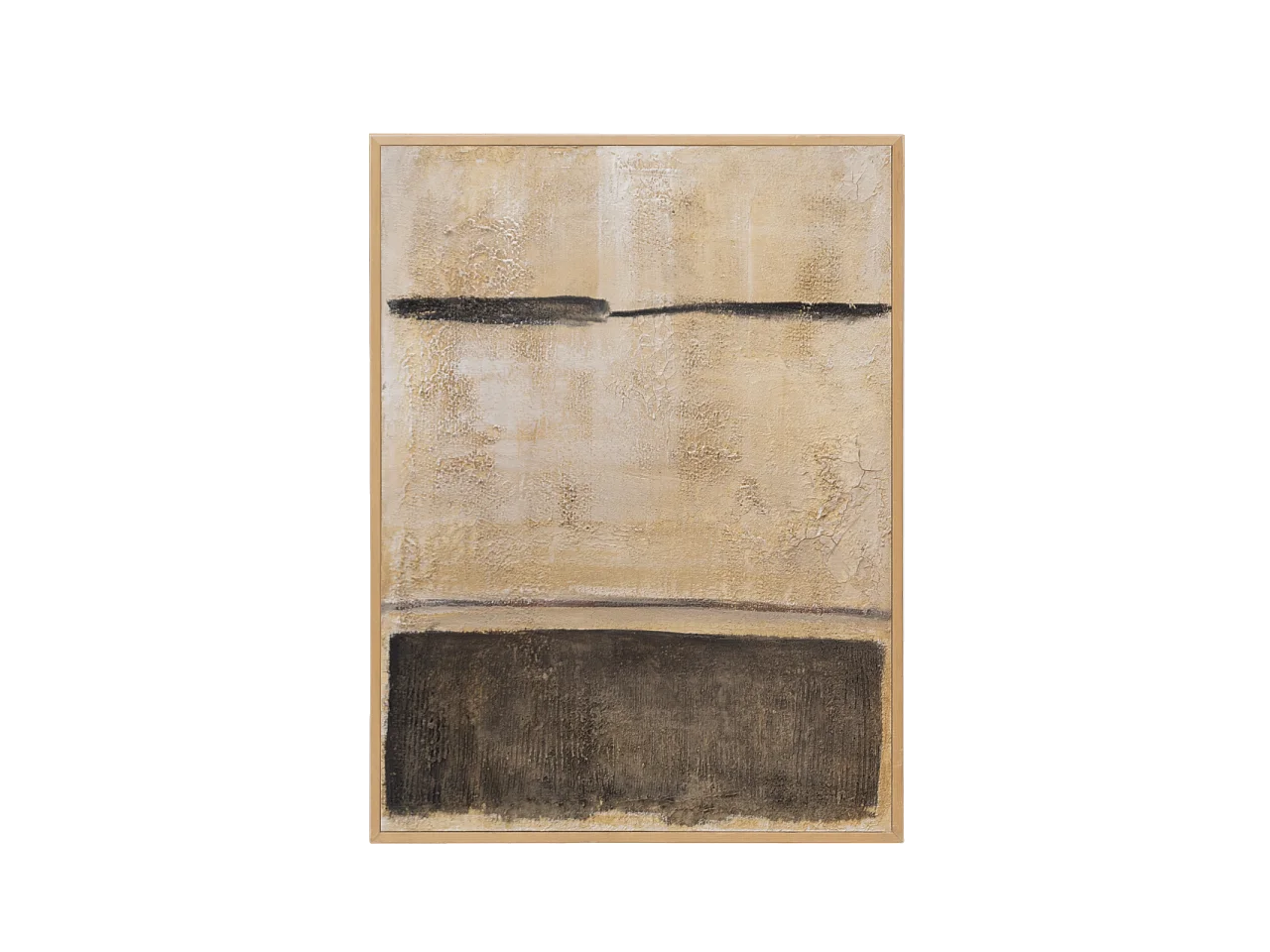 Quadro decorativo di cotone fatto a mano senza cornice 60x80cm - GIORGIA - DECOWOOD