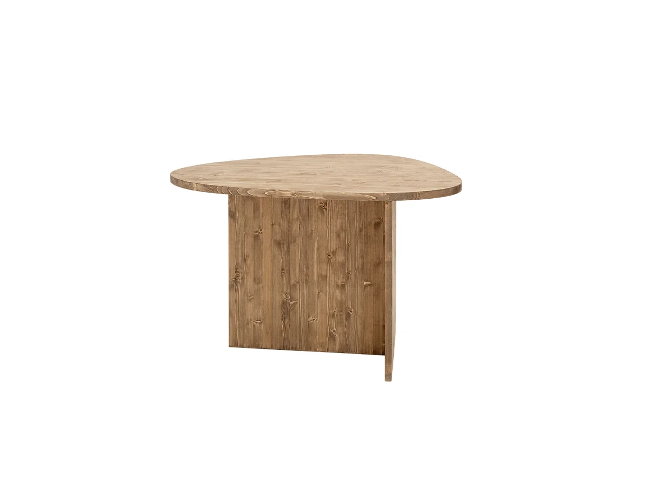 Table à manger en bois de sapin vieilli 142,9x75cm - MUR - DECOWOOD