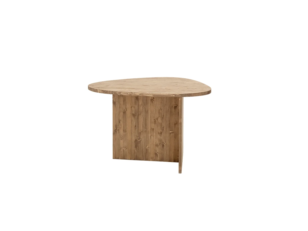 Table à manger en bois de sapin vieilli 142,9x75cm - MUR - DECOWOOD