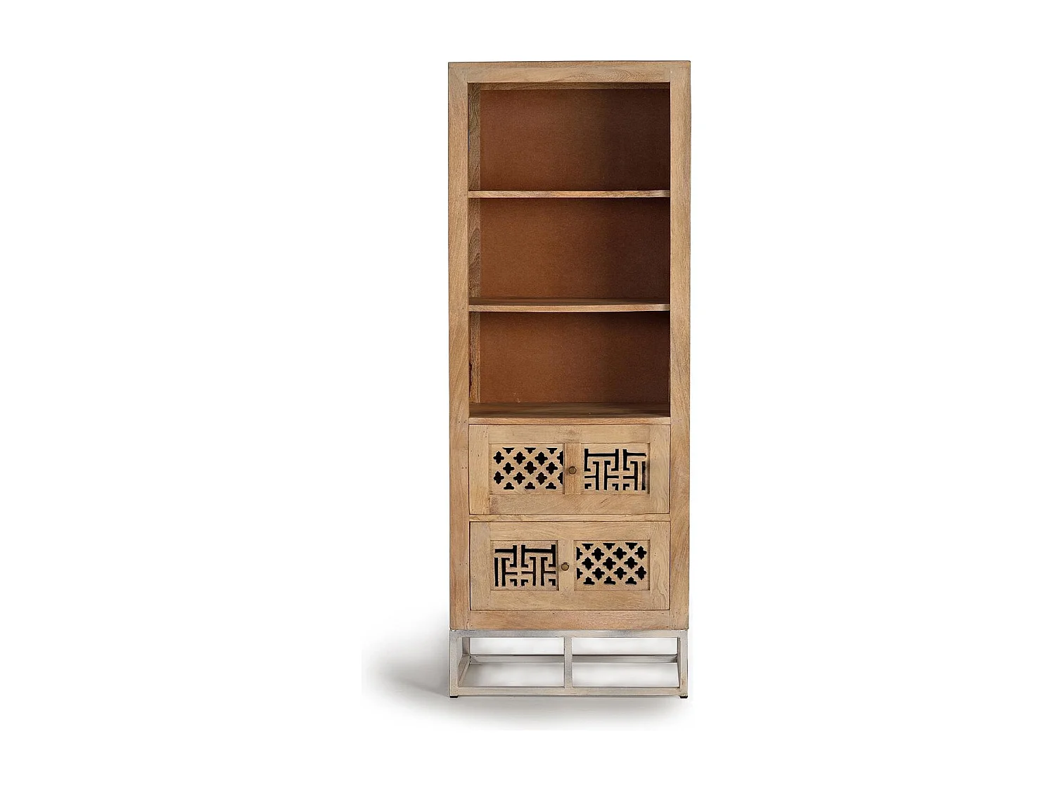 Étagère en manguier bois et pieds en metal