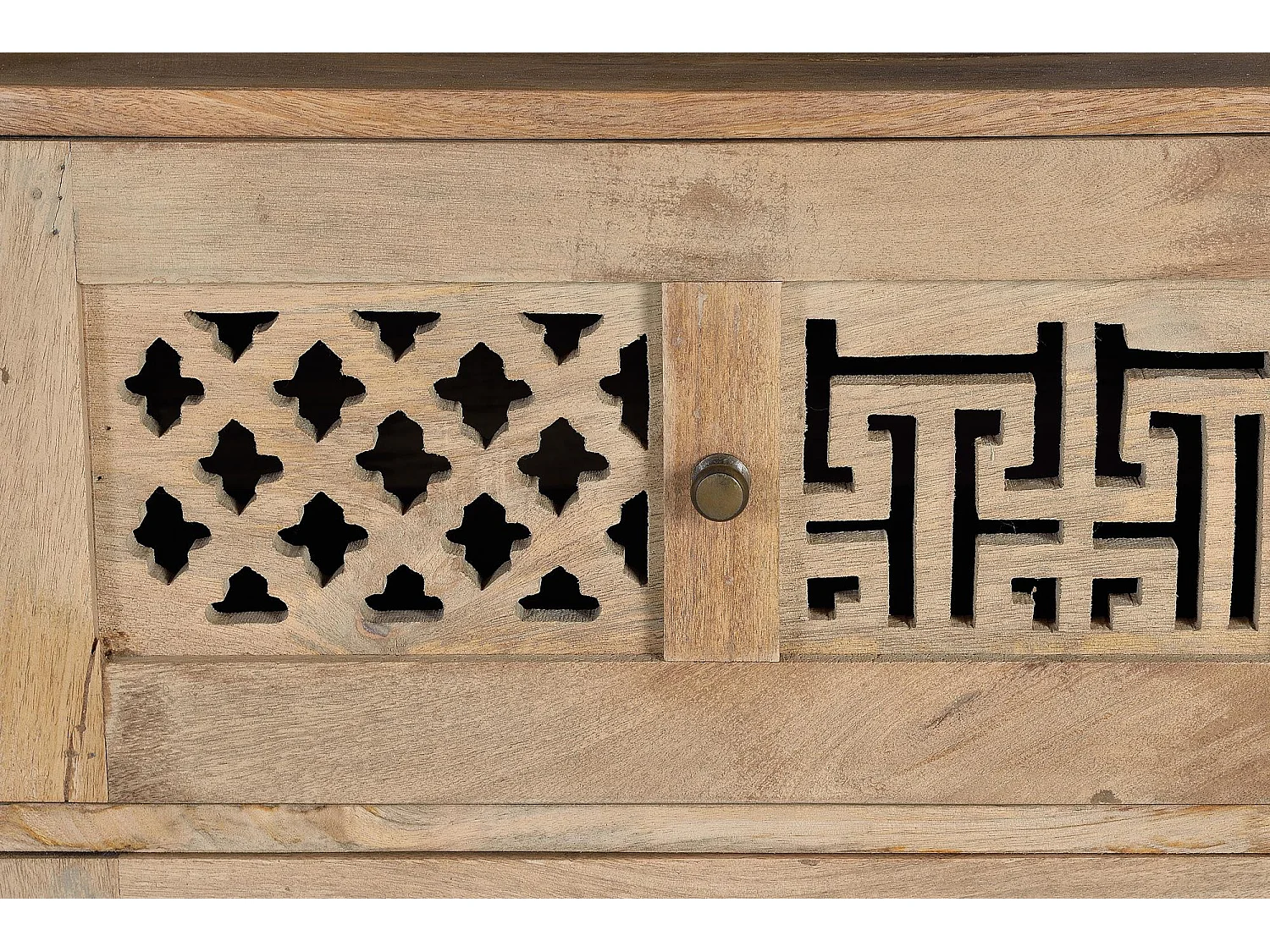 Étagère en manguier bois et pieds en metal