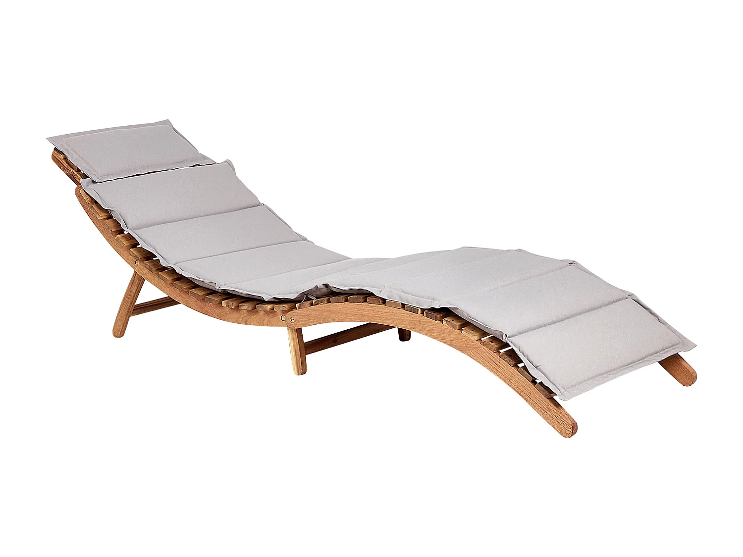 Transat avec coussin LUINO Acacia Gris