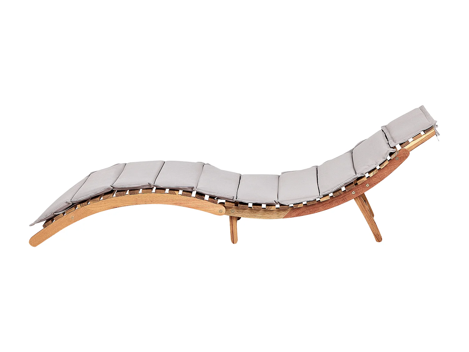 Transat avec coussin LUINO Acacia Gris