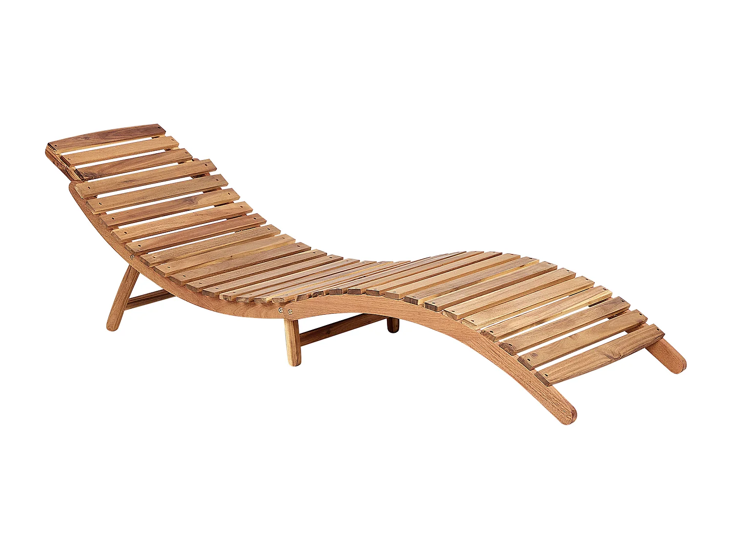 Transat avec coussin LUINO Acacia Gris