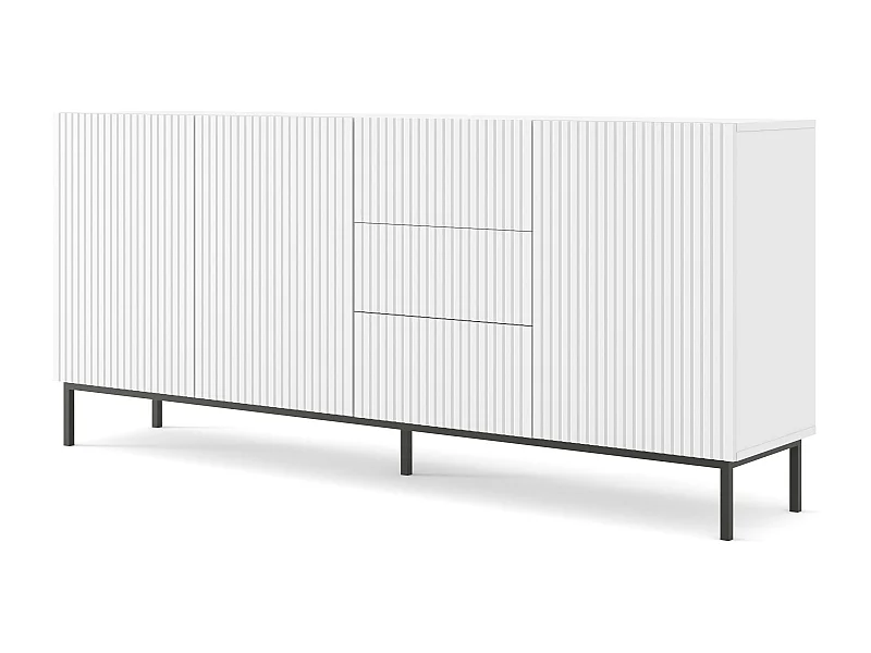 Buffet RAVENNA B SB200 3D3D 200x42x89 Blanc