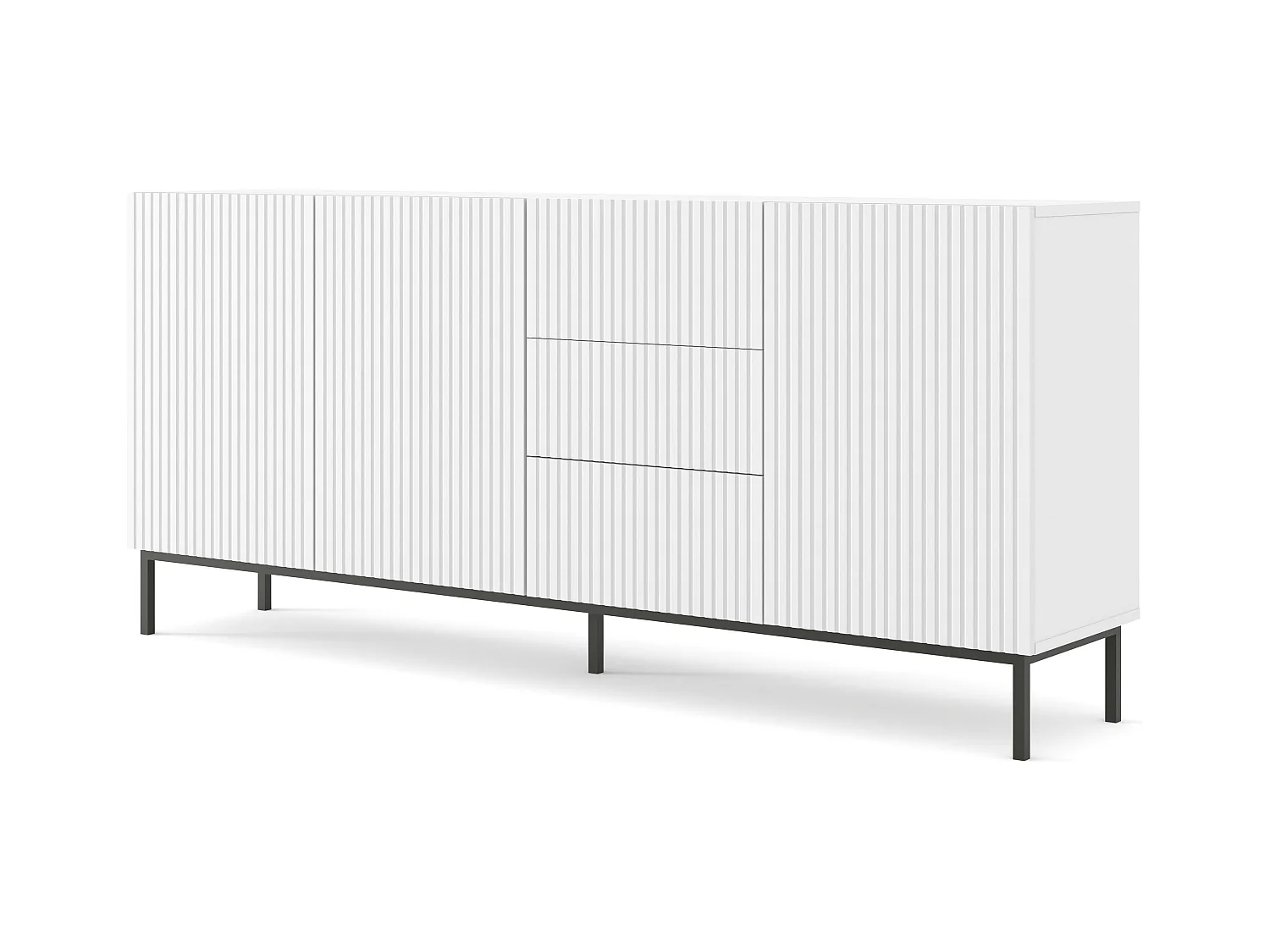 Buffet RAVENNA B SB200 3D3D 200x42x89 Blanc
