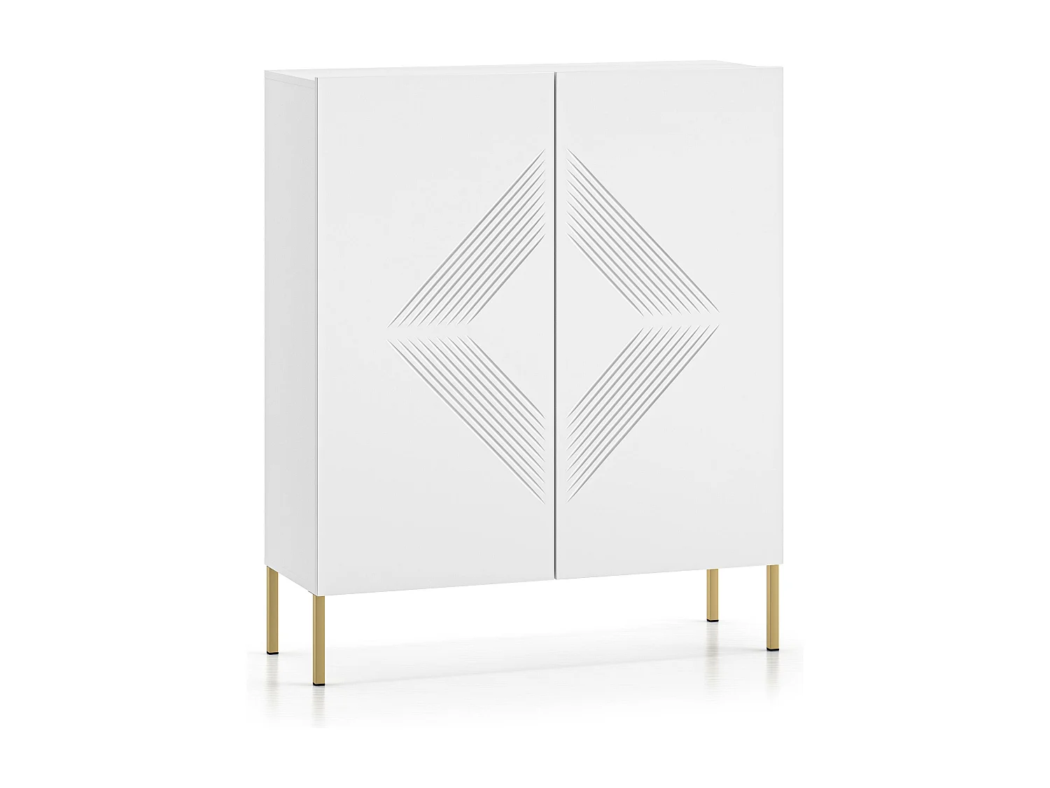 Dressoir CLEARING SB100 2D 100x37x120 Wit