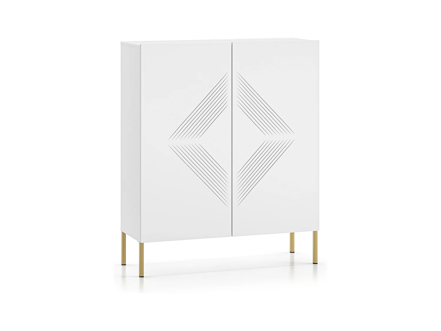 Buffet CLEARING SB100 2D 100x37x120 Blanc