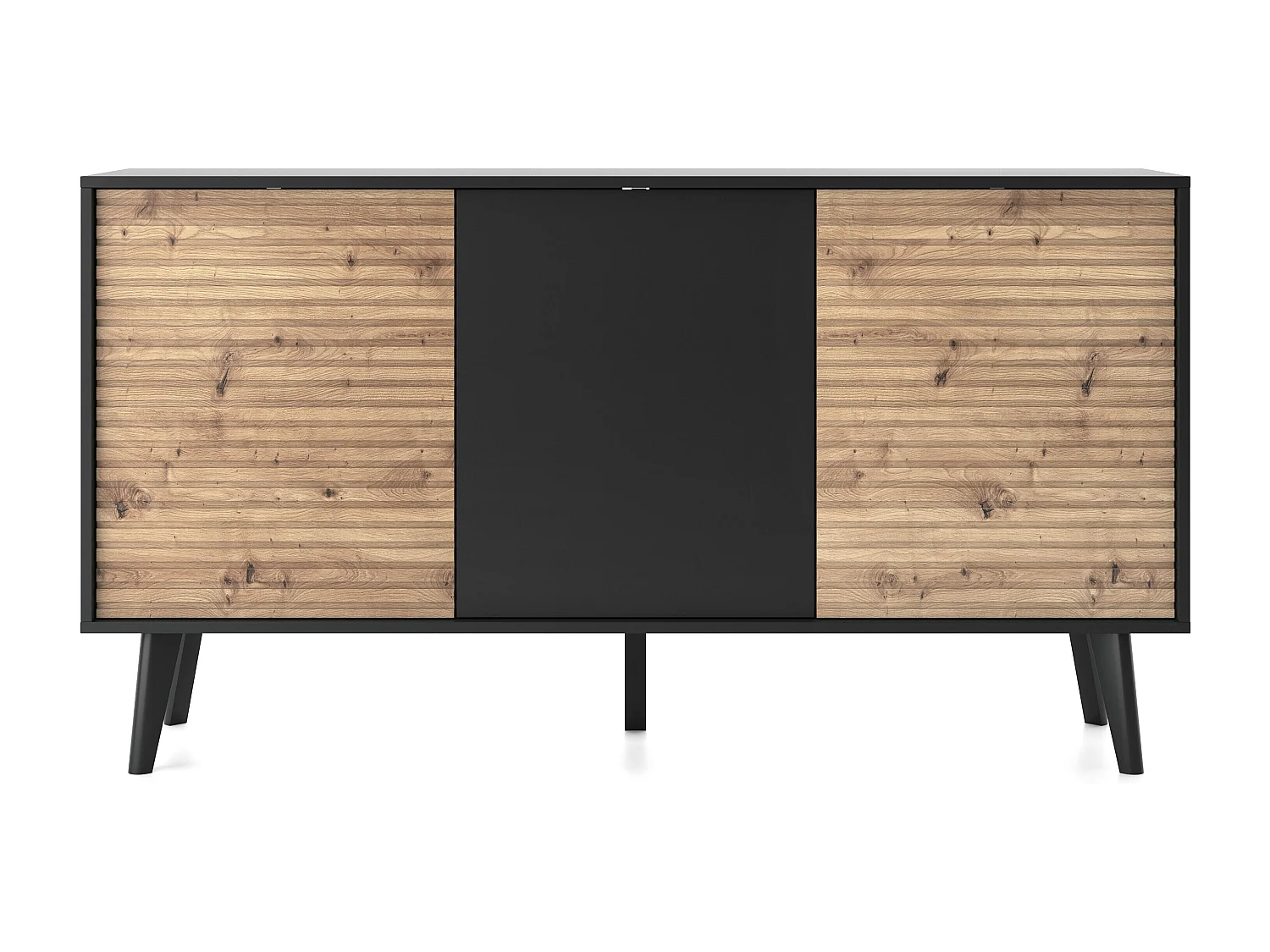 Credenza WILLOW SB154 3D 154x39x83 Nero