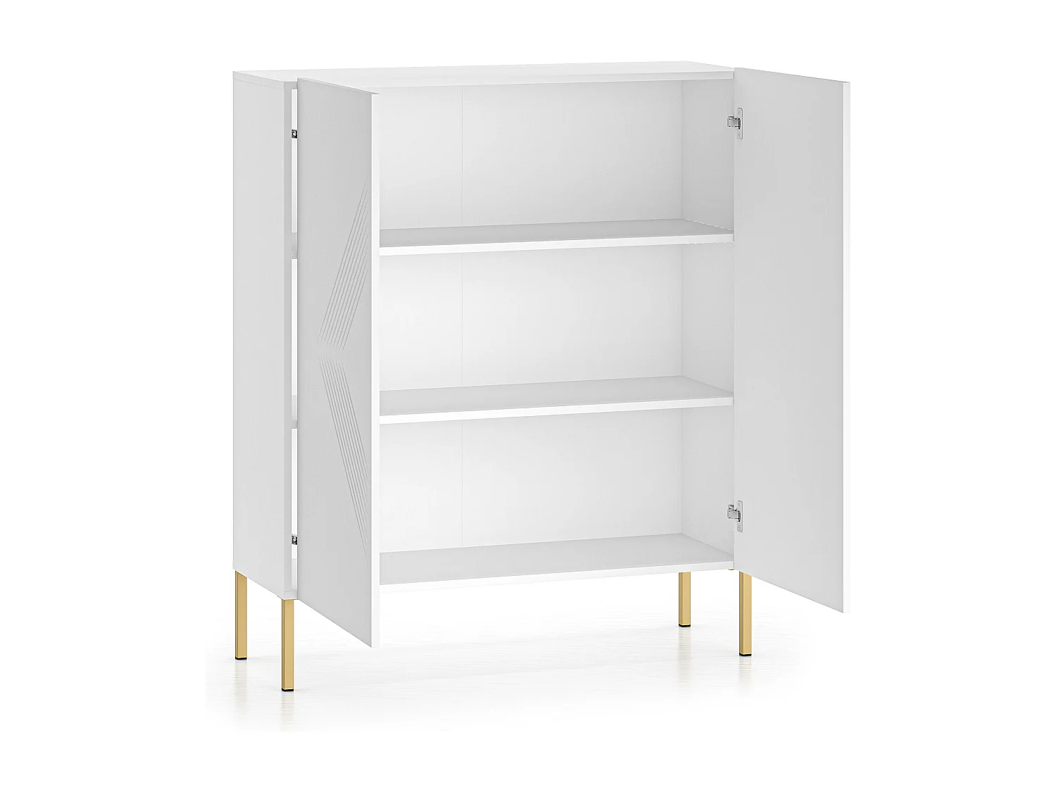 Dressoir CLEARING SB100 2D 100x37x120 Wit