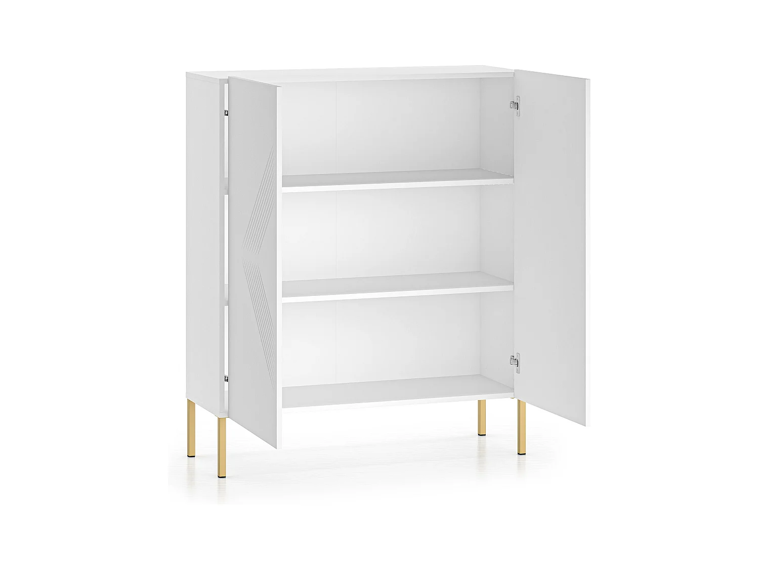 Buffet CLEARING SB100 2D 100x37x120 Blanc