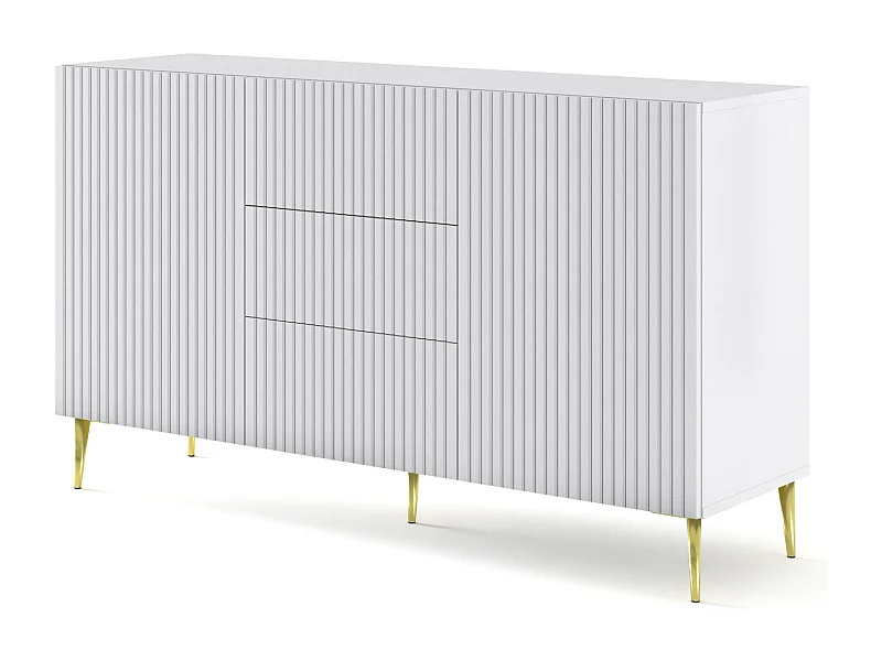 Sideboard RAVENNA B SB150 2D3D 150x42x87 Weiß