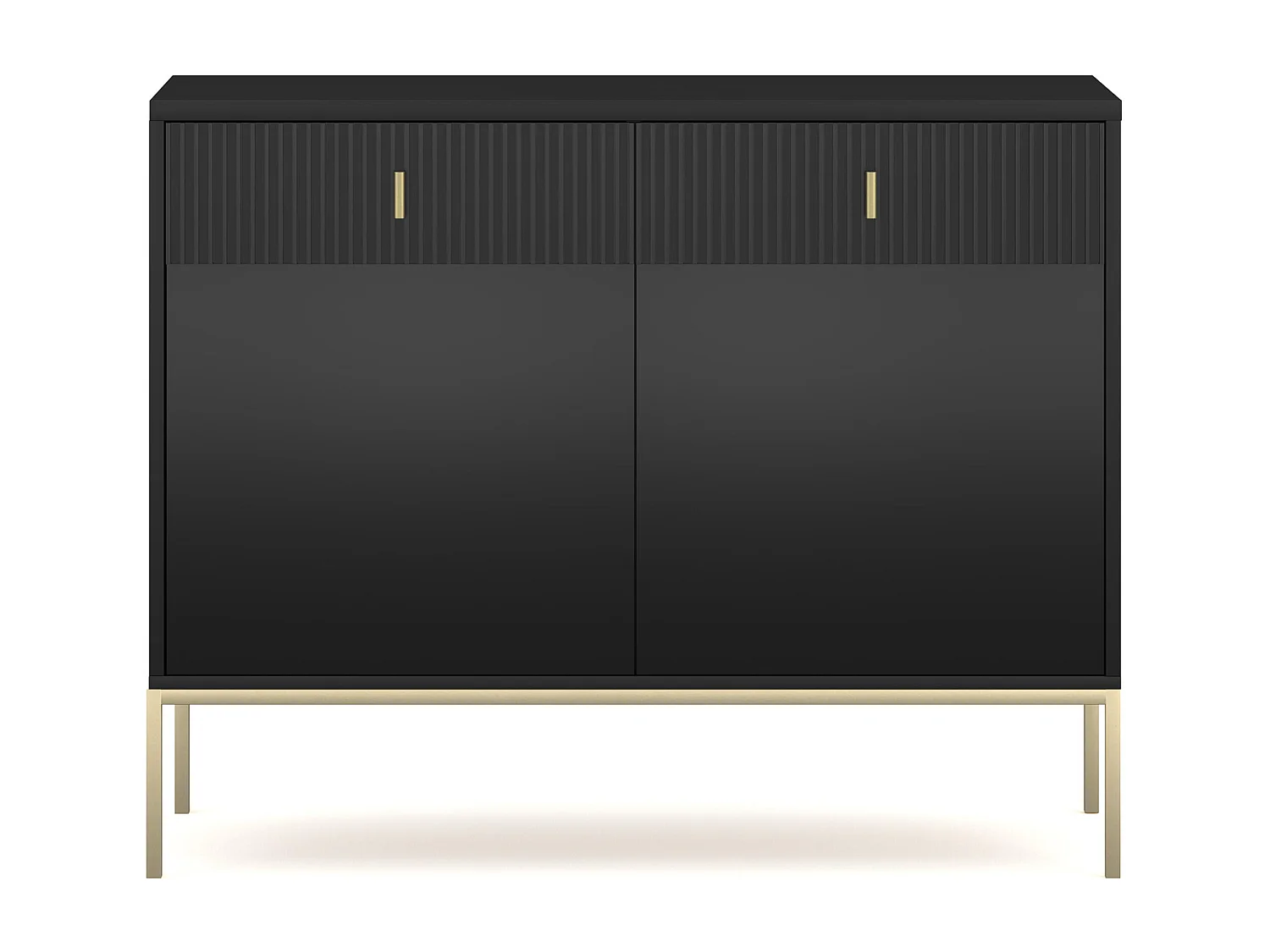 Dressoir MAGGIORE SB104 2D2D 104x39x83 Zwart