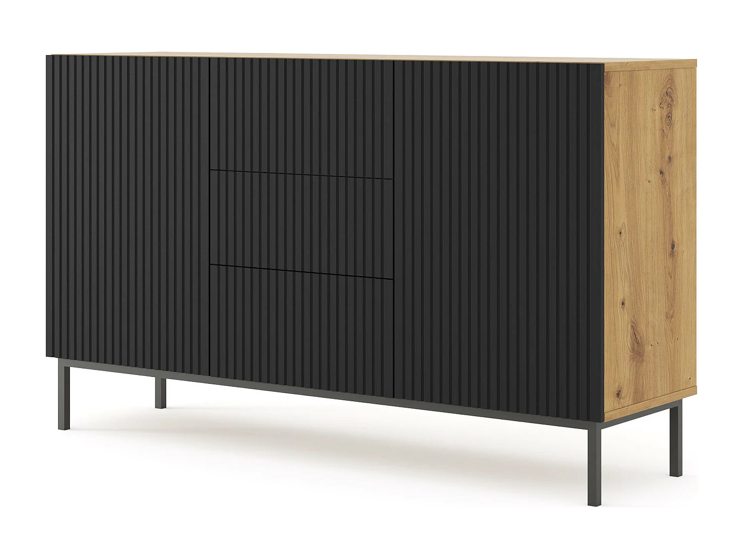 Sideboard RAVENNA B SB150 2D3D 150x42x89 Beige