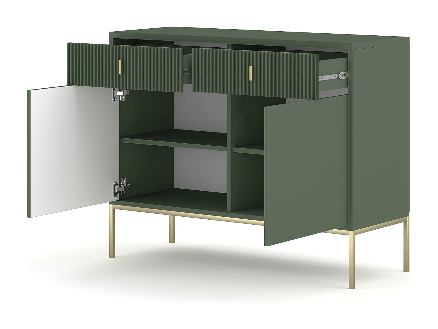 Aparador MAGGIORE SB104 2D2D 104x39x83 Verde