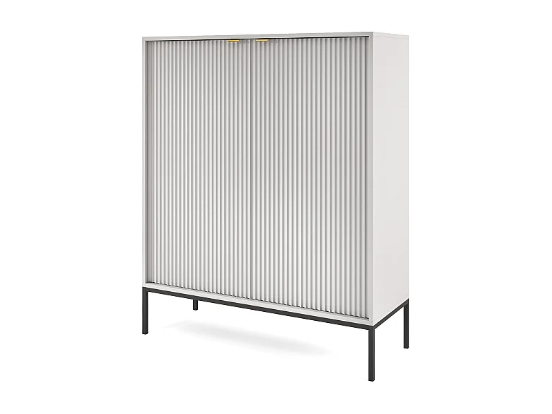 Credenza AVON SB104 2D 104x39x125 Bianco