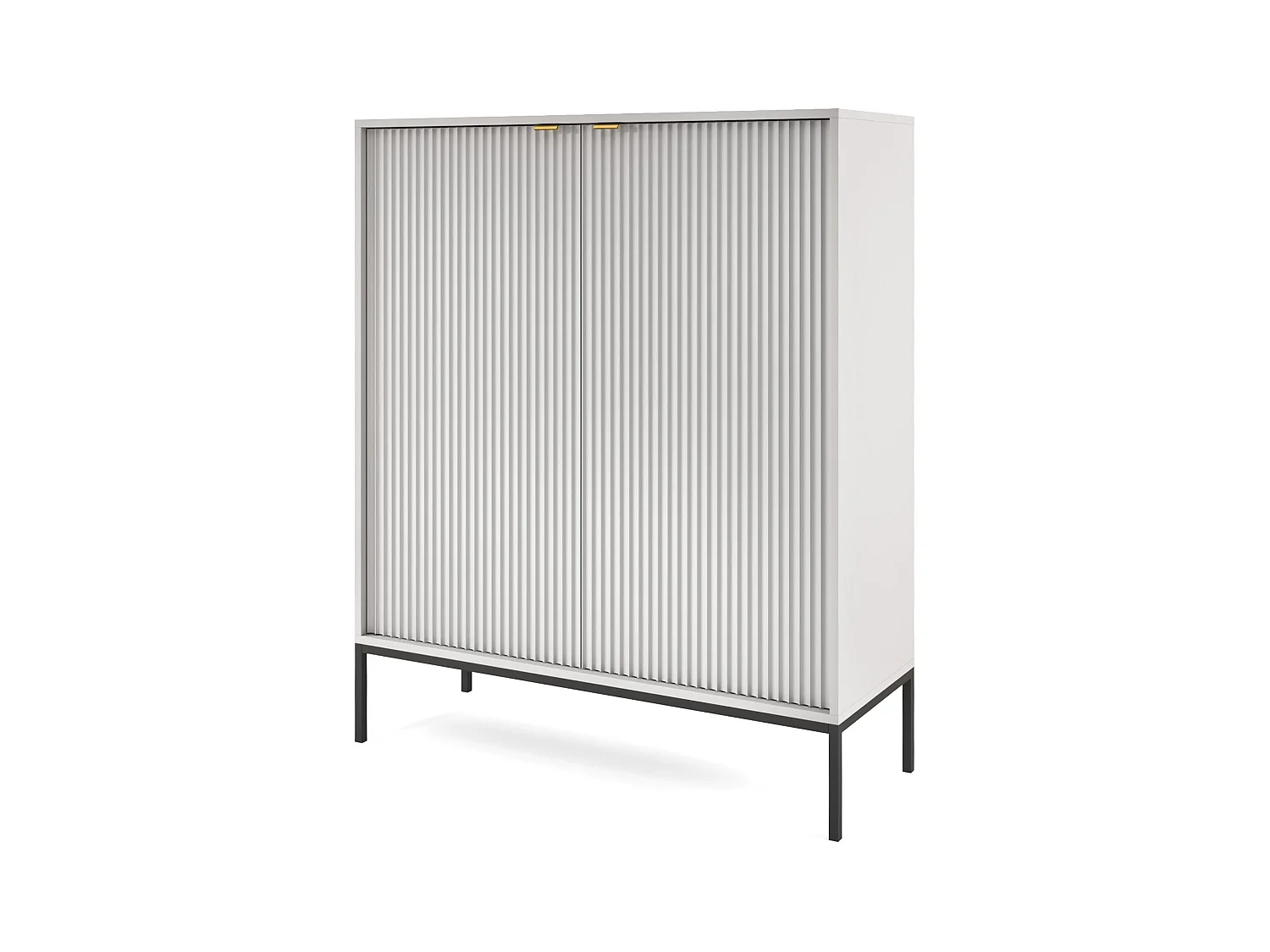 Buffet AVON SB104 2D 104x39x125 Blanc